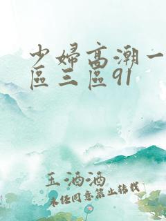 少妇高潮一区二区三区91