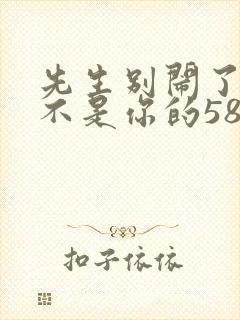 先生别闹了新娘不是你的58集