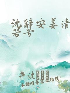 沈辞安姜清语乔若兮