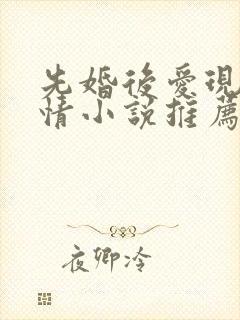 先婚后爱现代言情小说推荐