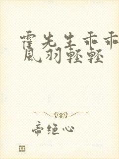 霍先生乖乖宠我 风羽轻轻