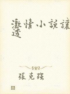 激情小说让人湿透