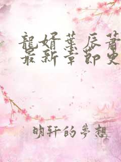 龙婿叶辰萧初然最新章节更新 龙婿叶辰萧初然最新章节更新