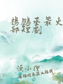 杨鹏丞最火的5部短剧
