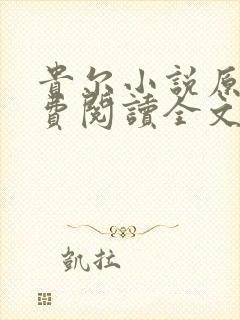 贵尔小说原著免费阅读全文