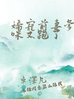 娇宠前妻爹地妈咪又跑了
