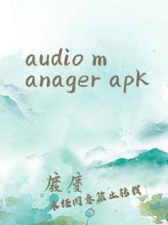 audio manager apk