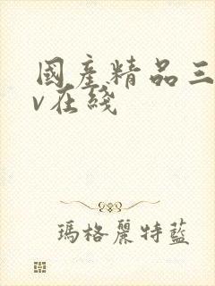 国产精品三级av在线