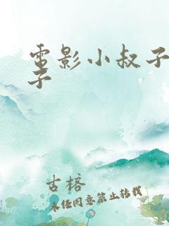 电影小叔子和嫂子