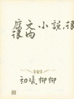 腐文小说,很污很肉