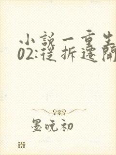 小说一重生2002:从拆迁开始发家致富