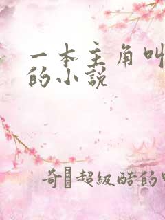 一本主角叫林萧的小说
