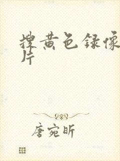 搜黄色录像一级片