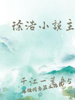 徐浩小说主角