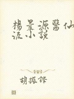 杨晨源医仙不风流小说