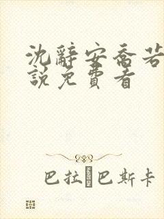 沈辞安乔若兮小说免费看
