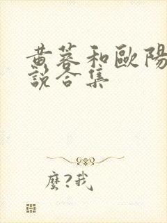 黄蓉和欧阳锋小说合集