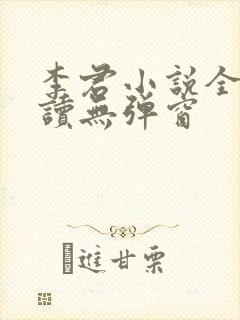 李君小说全文阅读无弹窗