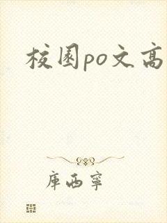 校园po文高h