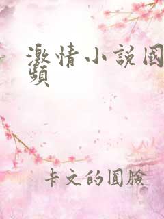 激情小说国产视频 激情小说国产视频