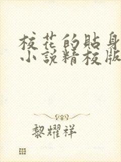 校花的贴身高手小说精校版