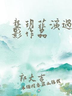 龚玥菲演过的电影作品