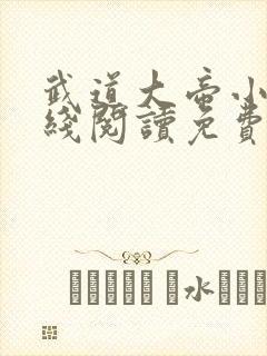 武道大帝小说在线阅读免费