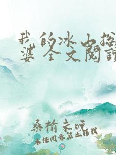 我的冰山总裁老婆 全文阅读