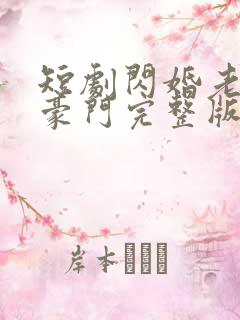 短剧闪婚老公是豪门完整版