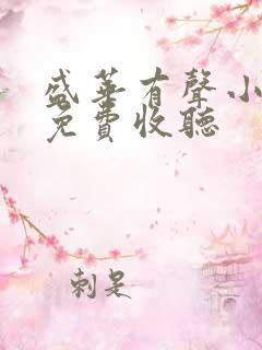盛华有声小说书免费收听