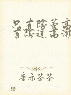 只有阴蒂高潮没有阴道高潮
