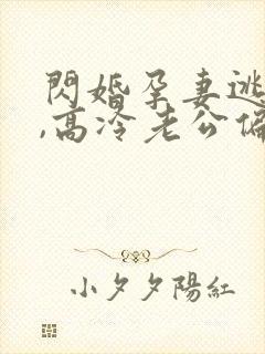 闪婚孕妻逃不掉,高冷老公偏要宠短剧