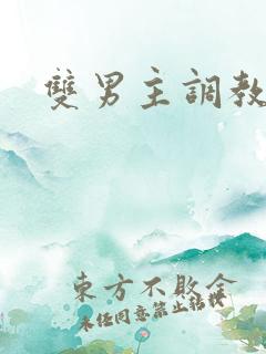 双男主调教h