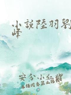 小说陆羽刘云峰峰