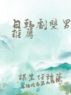 日韩剧双男主剧推荐