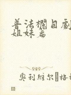 普法栏目剧卧底姐妹篇