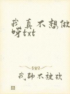 我真不想做主角呀txt