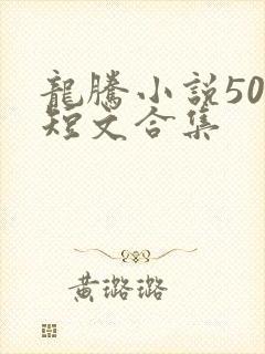 龙腾小说500短文合集