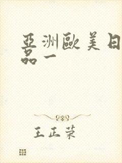 亚洲欧美日韩精品一