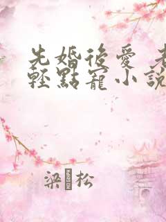 先婚后爱 老公轻点宠小说