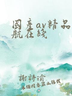 国产av精品导航在线