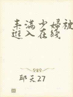 丰满少妇被猛烈进入在线