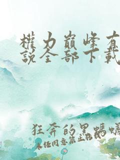 权力巅峰有声小说全部下载