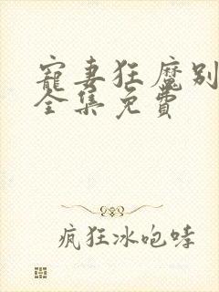 宠妻狂魔别太坏全集免费