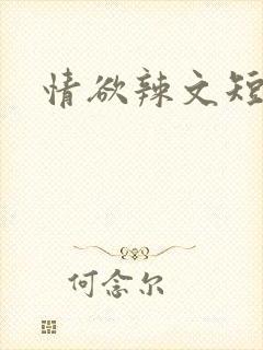 情欲辣文短篇