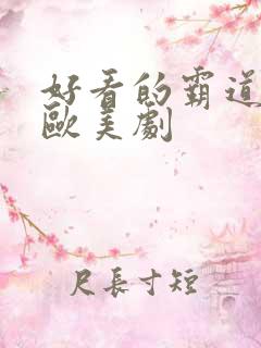 好看的霸道总裁欧美剧
