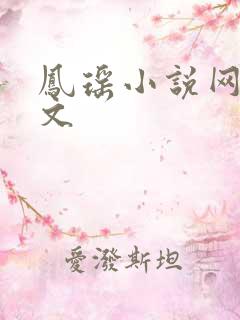 凤瑶小说网高辣文