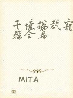 千亿总裁宠妻上瘾全篇
