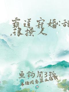 霸道宠婚:甜妻,很撩人