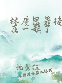 林庆昆最后和谁在一起了